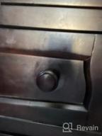 img 1 attached to Upgrade Your Cabinets With LONTAN Matte Black Square Knobs - Pack Of 25 Stainless Steel Dresser Drawer Door Knobs review by Chad Delgado
