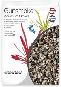 img 4 attached to 🐟 Pisces Gunsmoke Aquarium Gravel Substrate - 22 lb Bag, 4-6mm: Perfect for Aquariums, Terrariums, and Vivariums