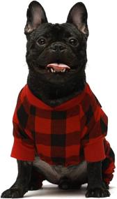 img 2 attached to Fitwarm Buffalo Clothes Pajamas Jumpsuits Dogs ~ Apparel & Accessories