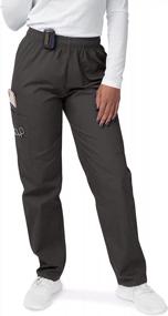 img 4 attached to Drawstring Cargo Scrub Pants For Women By SIVVAN - Optimal Choice For Medical Professionals