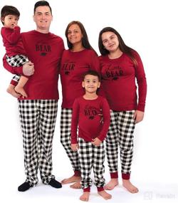 img 2 attached to Touched Nature Unisex Holiday Pajamas Apparel & Accessories Baby Boys : Clothing