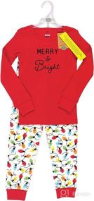 img 1 attached to Touched Nature Unisex Holiday Pajamas Apparel & Accessories Baby Boys : Clothing