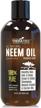theratree oleavine neem oil 12 oz logo