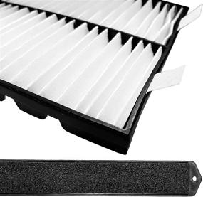 img 3 attached to 🚗 OEM Compatible Cabin Air Filter Retrofit Kit for 07-14 GM Chevy Silverado Sierra Tahoe Yukon Avalanche Suburban Cadillac Escalade, Replaces 22759208 259-200, 22759203, 103948