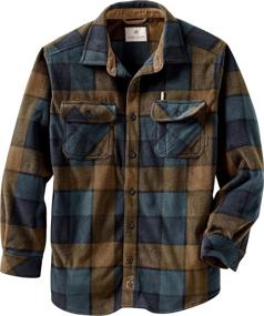 img 2 attached to Legendary Whitetails Navigator Fleece Button Men's Clothing best in Shirts