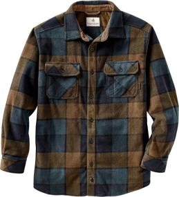 img 4 attached to Legendary Whitetails Navigator Fleece Button Men's Clothing best in Shirts