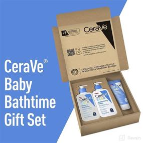 img 3 attached to 👶 CeraVe Baby Essentials for Bath Time - Baby Wash & Shampoo, Baby Lotion & Diaper Rash Cream | Baby Gift Sets for Baby Registry | Fragrance-Free, Paraben-Free, Dye-Free, Phthalates-Free | 8oz Shampoo + 8oz Lotion + 3oz Ointment