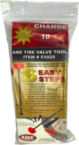 img 2 attached to 🔧 Enhance Tire Maintenance with the Haltec 51025 Quick Change 6 Piece Tire Valve Tool Kit AME