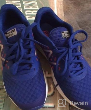 img 1 attached to 🔮 Girls' Athletic Shoes: Medium Purple New Balance Running Shoes review by Michelle Amin