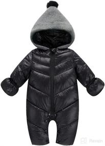 img 1 attached to ❄️ Genda 2Archer Baby Snow Jumpsuit Winter Rompers - Unisex for Enhanced SEO