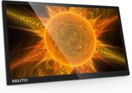 niuto 13.3" portable monitor - extended outdoor display, 178° full hd, 1920x1080p, 60hz, portable & lightweight, 133-001 logo