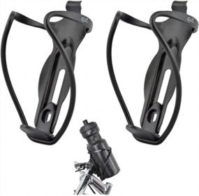 img 4 attached to Bike Water Bottle Cage Holder - Lumintrail'S Ultra Lightweight Aluminum Alloy (1 Or 2 Pack) Bicycle Accessory