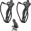 bike water bottle cage holder - lumintrail's ultra lightweight aluminum alloy (1 or 2 pack) bicycle accessory logo