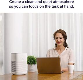 img 2 attached to LEVOIT Air Purifier for Home Bedroom: HEPA Filtered Small Room Cleaner with Fragrance Sponge for Smoke, Allergies, Pet Dander, Odor Removal