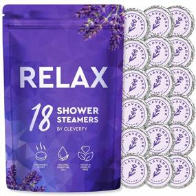 img 4 attached to 18-Pack Lavender Shower Steamers With Essential Oils For Aromatherapy - Perfect Christmas Stocking Stuffers For Men And Women By Cleverfy