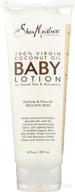 🧴 shea moisture 100% virgin coconut oil baby lotion - 8 oz body lotion for kids (8 ounce) логотип