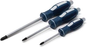 img 2 attached to 🔧 RW 0059-005/006 JIS Driver Set: 7-Piece JIS Screwdriver and Impact Bit Kit (Includes #1, 2, 3 Screwdrivers and #2, 3, Short & Long Impact Bits)