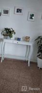 img 1 attached to Chic White Narrow Console Table With Drawer - Ideal Entryway And Accent Sofa Table review by Marcus Consumers