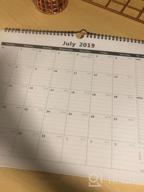 img 1 attached to 2023-24 Nekmit Large Desk Calendar W/ Protecting Pad | 22" X 17" For Life Planning & Organizing! review by Sean Liu