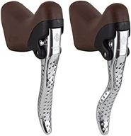 🔘 or8 classic sport brake lever - dual colors (silver/black/brown) логотип