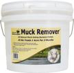 efficient pond treatment: muck remover pellets 25 lb tablets to treat 6.25 acres of lake and farm ponds logo