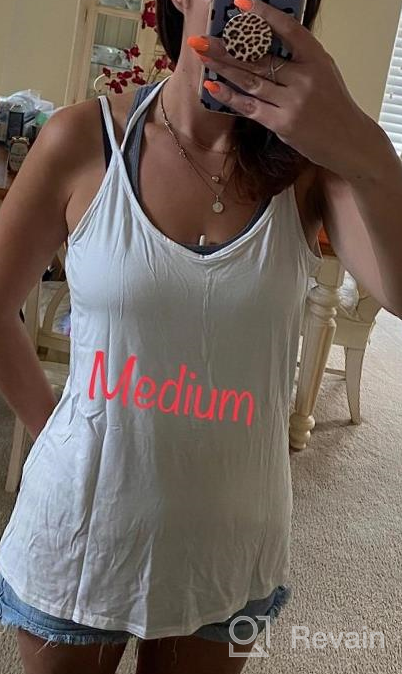 img 1 attached to Turn Up The Heat With Tobrief Women'S Backless Cami Tank Top review by Luis Nelson