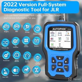 img 1 attached to 🧰 2022 AUTOPHIX 7310 Full Systems Diagnostic Scan Tool: Land Rover & Jaguar Compatible, Full Functions OBD2 Scanner & Battery Registration Tool for All JLR, Code Reader [Latest Version]