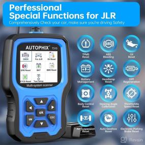 img 3 attached to 🧰 2022 AUTOPHIX 7310 Full Systems Diagnostic Scan Tool: Land Rover & Jaguar Compatible, Full Functions OBD2 Scanner & Battery Registration Tool for All JLR, Code Reader [Latest Version]