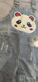 img 4 attached to Peacolate'S Denim Jumpsuit & Romper With Sequin Pants - Color Changeable For Big Girls (3-14 Years)
