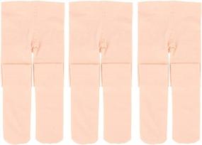 img 3 attached to Soudittur Ultra Soft Ballet Dance Tights - Hold&Stretch 90 Denier For Girls - Ideal For School And Practice