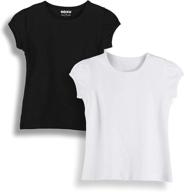 👚 comfortable and stylish goxu toddler sleeve crewneck tops, tees & blouses for girls logo