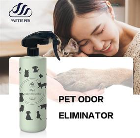 img 3 attached to 🐾 YVETTE PER Pet Odor Eliminator: Powerful Odor Removal Spray for Dogs and Cats – Natural Ingredients for a Fresh Home