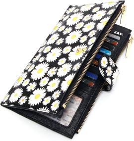 img 4 attached to ZRTARY Wallets Blocking Leather Organizer Women's Handbags & Wallets ~ Wallets