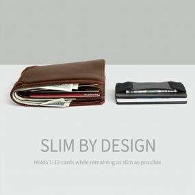 img 3 attached to RFID-Blocking Aluminum Money Clip Wallet: A Sleek And Slim Front Pocket Holder