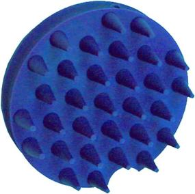 img 1 attached to 🐴 Grooma The Little Groomer Horse Curry Comb/Brush - Blue, Lightweight and Practical, 3.2 oz