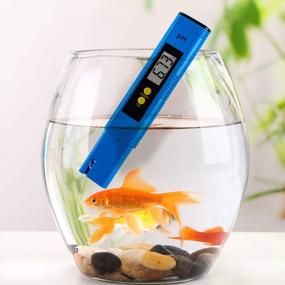 img 1 attached to Digital PH Meter Tester - Tiaoyeer Water Quality Tester With ATC, 0.01PH High Accuracy, 0.00-14.00 Measurement Range, 0.01 Resolution For Drinking Water, Aquarium, Swimming Pools, Hydroponic