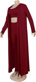 img 1 attached to 👚 Remxi Women's Clothing: Stylish Cardigan Tracksuit Set at Jumpsuits, Rompers & Overalls