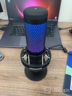 img 1 attached to HyperX QuadCast S usb type-C microphone, black review by Anastazja Odyniec ᠌