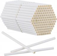 6 inch mason bee nesting tube refills inserts for outdoor and garden bee houses - 200 pieces cardboard replacement tubes by elcoho logo