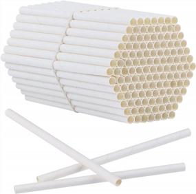 img 4 attached to 6 Inch Mason Bee Nesting Tube Refills Inserts For Outdoor And Garden Bee Houses - 200 Pieces Cardboard Replacement Tubes By ELCOHO