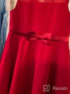 img 1 attached to Sleeveless Party Dresses for Girls by Calvin Klein review by Crystal Johnson