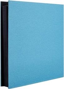 img 2 attached to Extra Large Capacity Photo Album 4X6 With 1000 Pockets, Linen Cover For Family And Wedding Pictures - Holds Horizontal & Vertical Photos - Teal By Ywlake