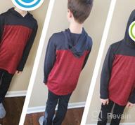 img 1 attached to 👕 Bold Pack Sleeve Active Hoodie Sweatshirt Set for Boys' Clothing - Stylish and Comfortable! review by Brian Thuo