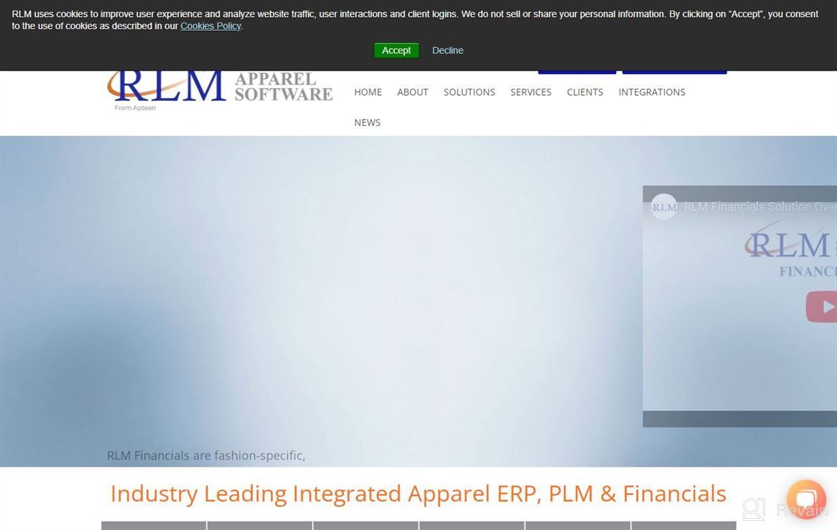 img 1 attached to RLM Apparel Software review by Steve Cooper