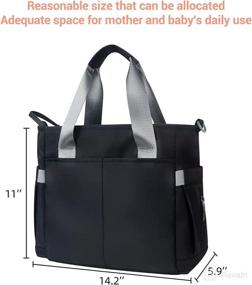 img 2 attached to Diaper Insulated Pocket Waterproof Multifunction