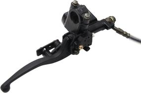 img 2 attached to 🔧 High-Performance Rear Hydraulic Disc Brake System Caliper for 50cc-150cc Quad Bike ATV Buggy – Black