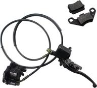 🔧 high-performance rear hydraulic disc brake system caliper for 50cc-150cc quad bike atv buggy – black логотип