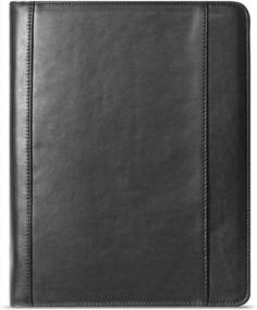img 2 attached to Zippered Leather Tablet Portfolio Case And Padfolio Organizer For Microsoft Surface Pro 7/6/5/4