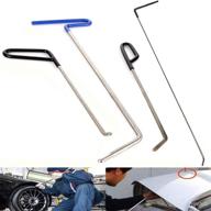 🛠️ 4-piece jmgist rods tools hail repair kit for paintless dent removal, car door dings puller set - hand tools for efficient repair логотип