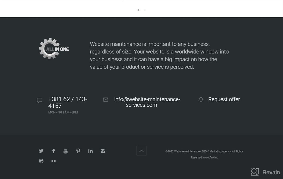 img 1 attached to Website Maintenance Services review by Jesse Hughes